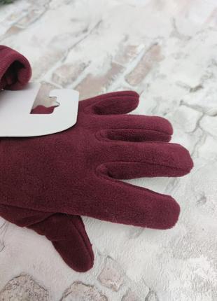 Флисовые теплые перчатки tcm tchibo германия3 фото