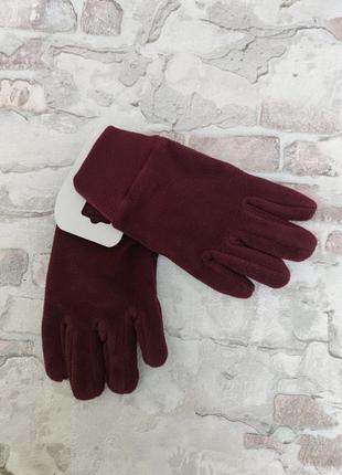 Флисовые теплые перчатки tcm tchibo германия9 фото
