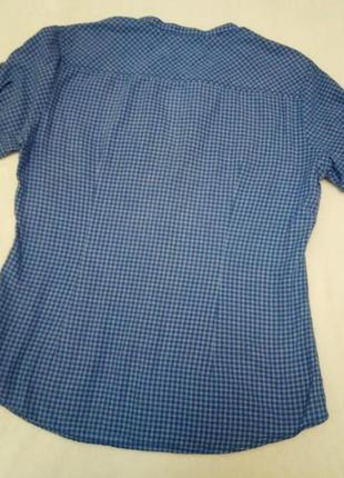 Летняя рубашка блуза в клетку marc o'polo3 фото