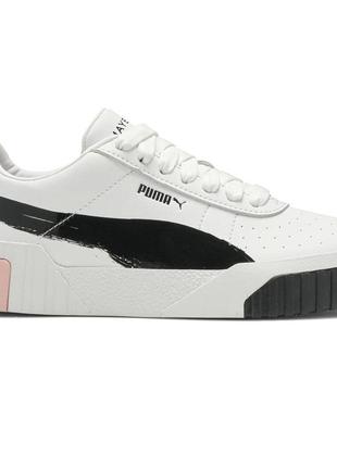 Кроссовки женские puma cali x maybelline, белые (пума кали мейбеллин, кросівки)1 фото