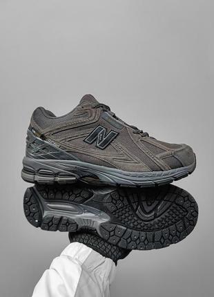 New balance 1906 r gore-tex beige fur кроссовки зимние с мехом1 фото