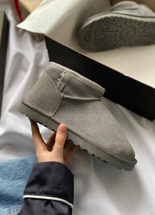 Уггі угги уги угі ugg ultra mini grey ❄️