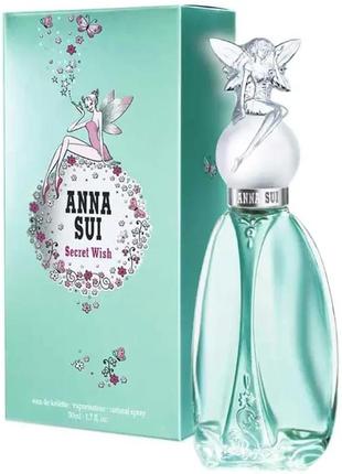 Anna sui secret wish набор (туалетная вода 50 мл + лосьон для тела 90 мл  + гель для душа 90 мл + музыкальная1 фото