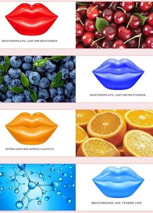 Патчи гидрогелевые для губ bioaqua hydrante tender lip film2 фото