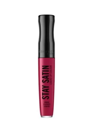 Помада для губ rimmel stay satin liquid lip color 800 - rad1 фото