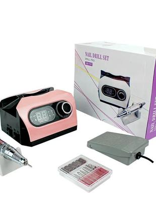 Фрезер для маникюра nail master zs 717 65вт 45000об хороший мощный профессиональный фрейзер для ногтей