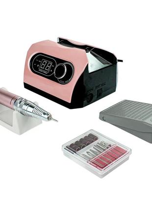 Фрезер для маникюра nail master zs 717 65вт 45000об хороший мощный профессиональный фрейзер для ногтей2 фото