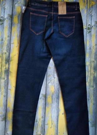 Стрейчевые джинсы slim для девочки kiabi, (158 см)4 фото