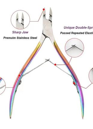 Профессиональные кусачки для ногтей 3шт3 фото