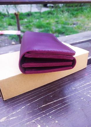 Женский кожаный кошелёк