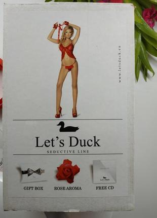 Сексуальное  красное белье на девушку размер с let's duck ld 15