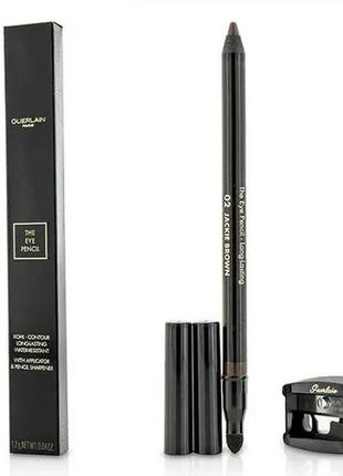 Олівець для очей guerlain the eye pencil 02 — jackie brown (коричневий)