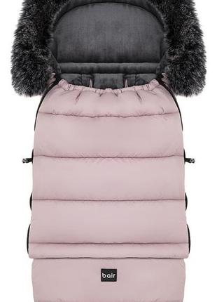 Зимовий конверт bair arctic nr-2 pink powder рожевий2 фото