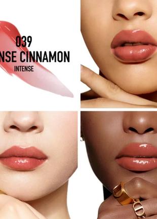 Блеск для губ dior addict lip maximizer 039 - intense cinnamon
