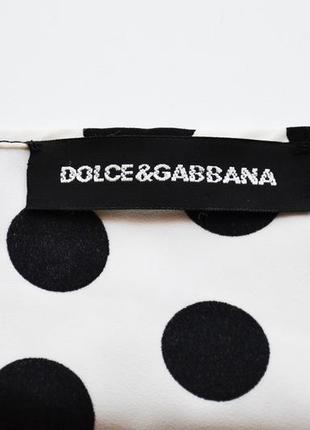 Майка в горох dg dolce gabbana з мереживом топ8 фото