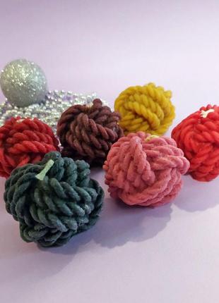 Ароматная свеча "узелок", 5х5см