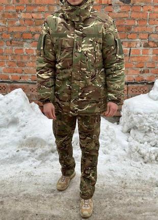 Костюм бушлат + штаны мультикам на флисе