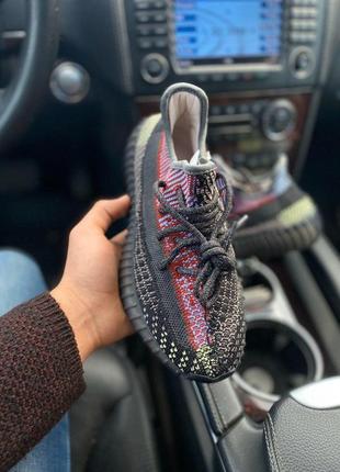 Шикарные кроссовки adidas yeezy 350 полностью рефлективные (36-40)😍4 фото