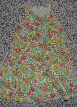 Сукня сарафан дівчинці котон 2 - 6 років h&m