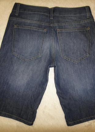 Крутые джинсовые зауженые шорты denim co р.44-46 (28) с бирками6 фото