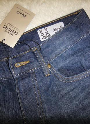 Крутые джинсовые зауженые шорты denim co р.44-46 (28) с бирками3 фото