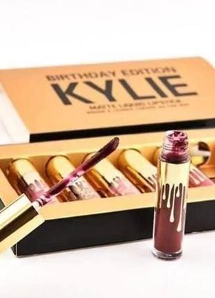 Колекція матових помад від  kylie birthday edition