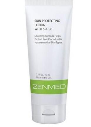 Zenmed - skin protecting lotion with spf 30 солнцезащитный лосьон , 75 мл1 фото