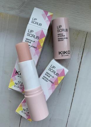 Європейська якість скраб для губ kiko milano lip scrub1 фото