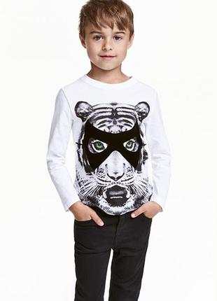 Оригінальний лонгслив від бренду h&m розм. 122-128(6-8лет)