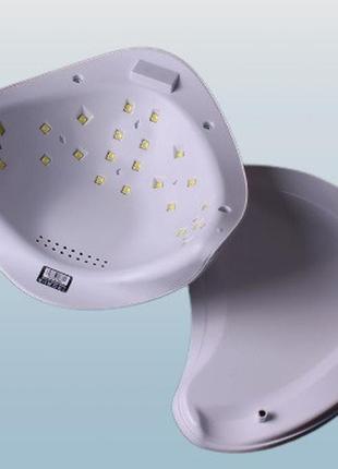 Лампа для манікюру оригінал sun 5 led\uv 48вт лампа для нігтів sun 2 smart для сушіння лаку4 фото