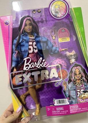 Лялька з аксесуарами mattel barbie extra puppe basketball-look2 фото