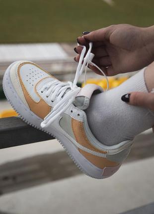 Кросівки кеді nike air force shadow spruse aura кросівки кеді5 фото