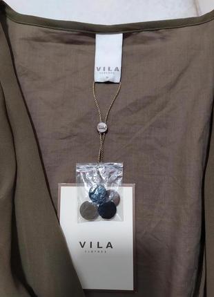 Блуза з рукавами повітряні об'ємні vila нова6 фото