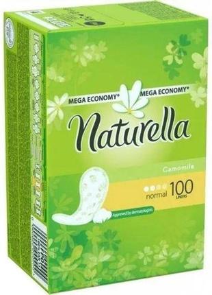 Прокладки щоденні naturella сamomile 100шт. камілла лайт део1 фото