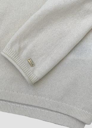 Кашемировый удлиненный джемпер свитер tommy hilfiger свободного кроя оверсайз кашемир / шерсть6 фото