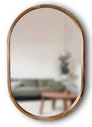 Дзеркало капсула luxury wood freedom 45х75 см горіх натуральний