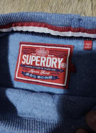 Мужской свитшот / superdry / тёплая кофта / свитер / мужская одежда / чоловічий одяг /2 фото