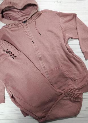 Спортивный костюм (толстовка и штаны) для женщины esmara 413279 l розовый