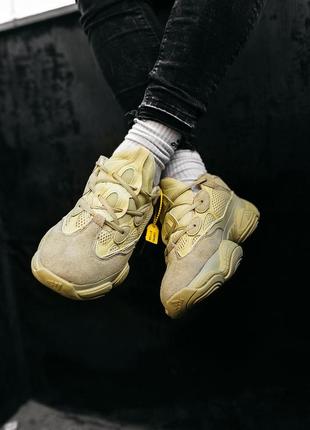 Кросівки adidas yeezy 500 "super moon yellow" кросівки