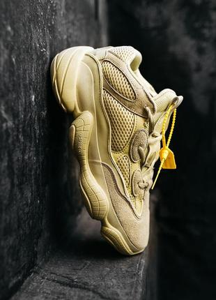 Кросівки adidas yeezy 500 "super moon yellow" кросівки