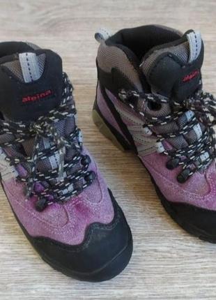 Ботинки, высокие кроссовки alpina, деми, 20 см стелька1 фото