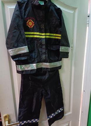 Карнавальный костюм пожарника