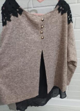 Красива святкова кофта блуза 3