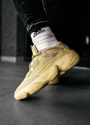 🔥adidas yeezy boost 500 super moon yellow🔥(36рр - 45рр) кроссовки адидас изи буст 5007 фото