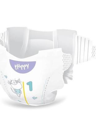 Підгузки bella baby happy newborn (1). 42 шт (вага 2-5 кг)2 фото