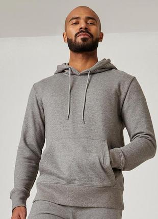 Sweat à capuche fitness homme - 500 essentials gris