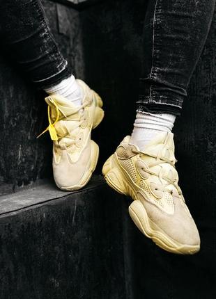 Кроссовки adidas yeezy boost 500 "super moon yellow" кросівки