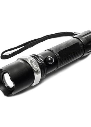 Тактический фонарь ручной bailong 8626, фонарик тактический аккумуляторный ручной, супер яркий фонарик5 фото
