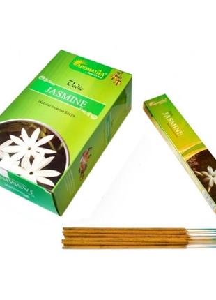 Aromatika vedic jasmine 15 грамів жасмин, ароматичні палички, натуральні палички, пахощі