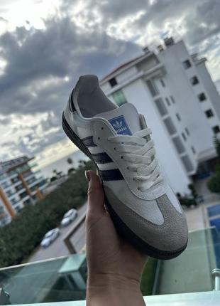 Кроссовки, кроссовки, кеды, adidas samba.кожа